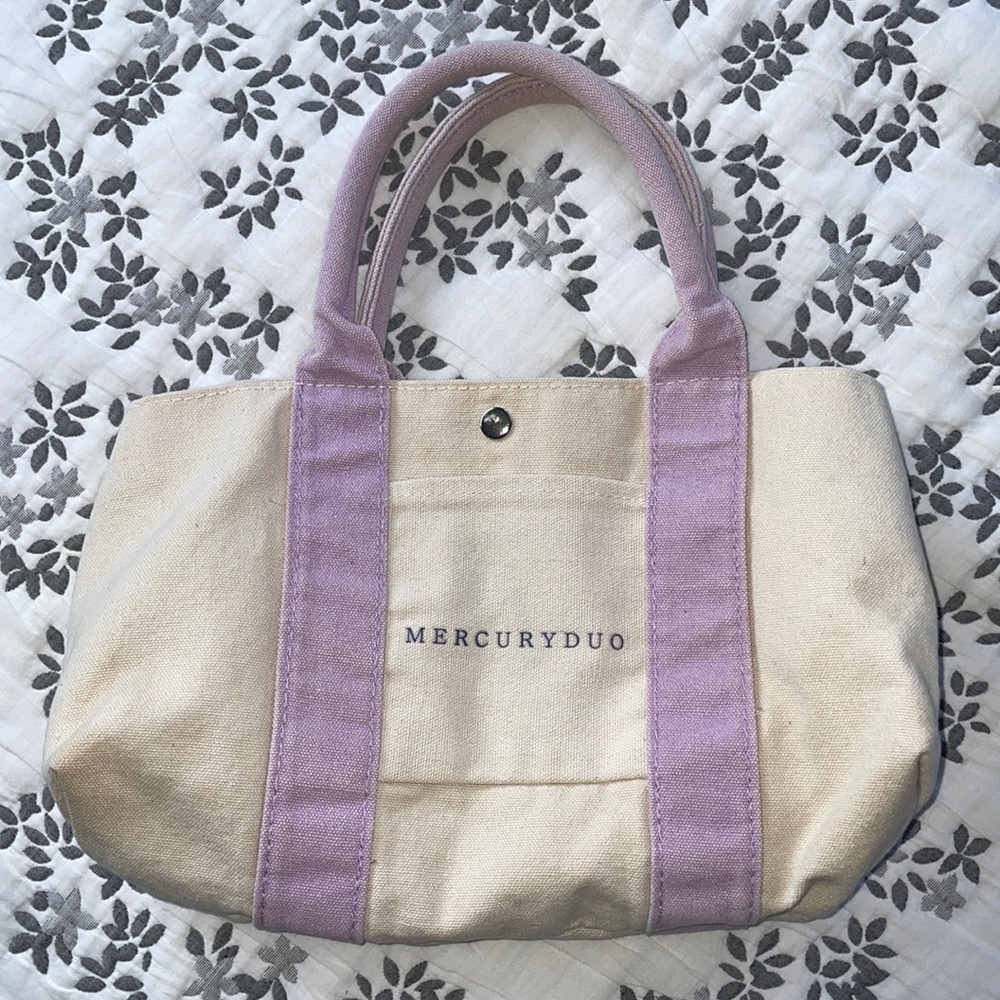 (B4) Cute little canvas bag.